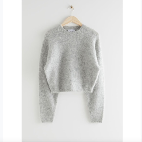 & Other Stories Sweaters - & Other Stories Wool Alpaca Jacquard Sweater
